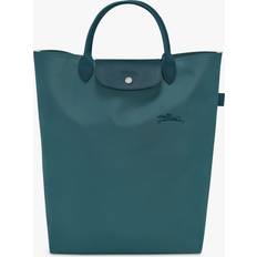 Longchamp Toteväskor Longchamp Le Pliage Green Medium Top Handle Tote Bag