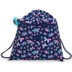 Polyamide Schooltassen Kipling supertaboo medium drawstring bag butterfly fun rrp £29