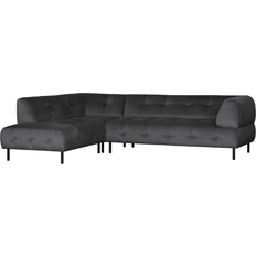 Ecksofas - Schwarz Woood Lloyd Couch Cast Iron Sofa 267cm 2Stk. 4-Sitzer