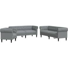 3-sits - Soffgrupper Soffor vidaXL Soffgrupp 3 Soffa 3-sits