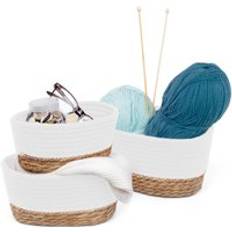 Livivo Tulla Seagrass Of 3 Basket