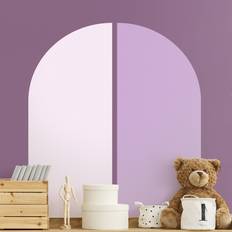 Morado Decoraciones de Pared Klebefieber Semi-Arc Set Light Violet Sticker Mural Decoración de Pared