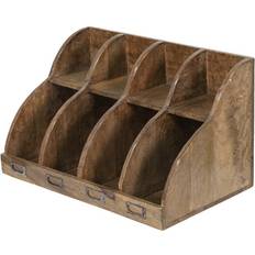 Clayre & Eef Kasse med 4 Rum 40 x 22 x 23 cm Opbevaringsboks