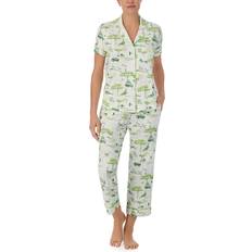 Mujer - Multicolor Pijamas Kate Spade Short Sleeve Knit Cropped Pajama Set