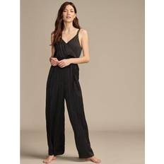 Lucky Brand Women Jumpsuits & Overalls Lucky Brand Women's Pleated Satin Jumpsuit