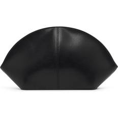 The Row Mel black clutch one size