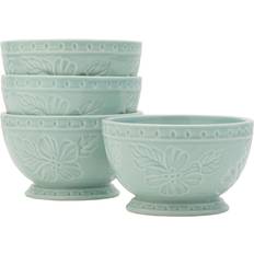 Handwash Dessert Bowls Fitz and Floyd English Garden Dessert Bowl 4 0.16gal