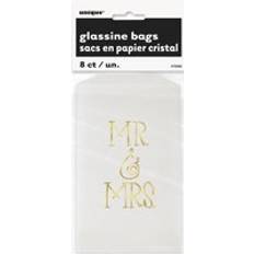 Bolsas de Regalo Unique Party Bolsa De Regalo De Boda Mr & Mrs Paquete De 8
