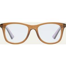 Plastic Reading Glasses Grime In Banishment Square Readers COLA 1