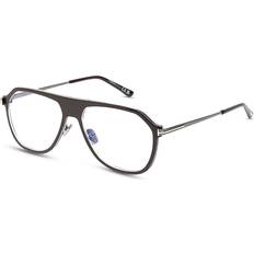 Tom Ford Pilot Blue Light Glasses, 56mm