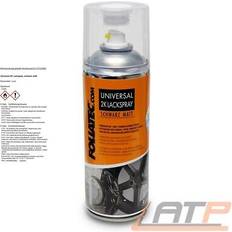 Foliatec Universal 2C Spray Paint matte black 1x400ml FT