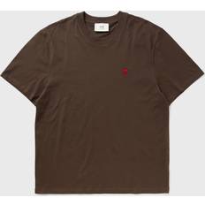 Ami Paris Clothing Ami Paris TSHIRT DE COEUR ROUGE men Shortsleeves brown in size:3XL