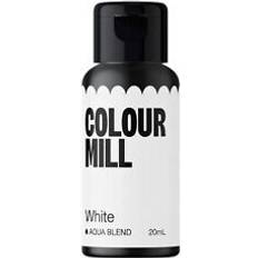 White Colourings Colour Mill mill white water based food Colouring