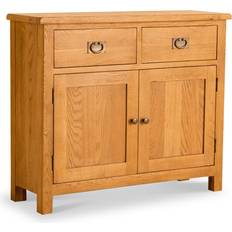 Roseland Furniture Lanner Oak Small Sideboard