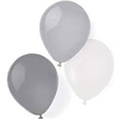 Børnefester Latexballoner Magni AMSCAN 8 Silver Dream Latexballoner 25,4 cm 10 8stk