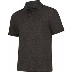 Yellow Polo Shirts Uneek Deluxe Poloshirt UC108 Charcoal Colour: Charcoal