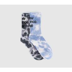 Spandex Socks New Balance Socks Nb Tie Dye Midcalf Blue Grey Multi