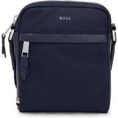 HUGO BOSS Crossbody Bags HUGO BOSS Structured-material Reporter Bag With Logo Lettering