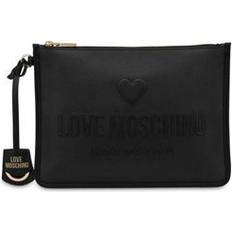 Love Moschino Clutches Love Moschino Logo-embossed Clutch Bag