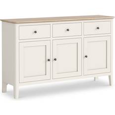 Penrose Roseland Furniture Penrose Large Coconut White Sideboard 130x80cm