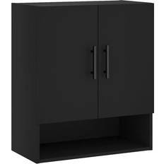 BERKFIELD HOME Engineered Wood Black Wall Cabinet 60x70cm