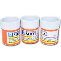 Orange Shot Glasses Prescription three-pack orange Shot Glass