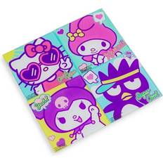 Antideslizante Posavasos Toynk Sanrio Hello Kitty and Friends Glass Coasters Set of 4 Posavasos