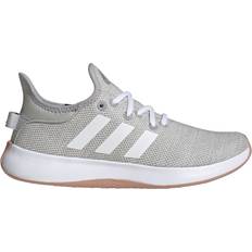 Adidas Laced Running Shoes Adidas Cloudfoam Pure W - Grey Two/Cloud White/Silver Metallic