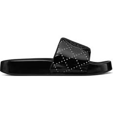 Tory Burch Double T Pool Slide - Nero