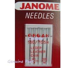 Mechanical Sewing Machines Janome Sewing machine needles leather size 90 & 100 strong thick needles