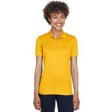 Gold - Women Polo Shirts UltraClub 8210L Ladies Cool & Dry Mesh Pique Polo Polyester Gold