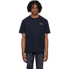 A.P.C. Boxy Fit Petit VPC T-Shirt - Dark Navy/Ecru