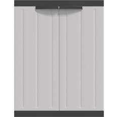 Armarios vidaXL grey and Terrace Patio Garden Tool Cupboard Storage Cabinet