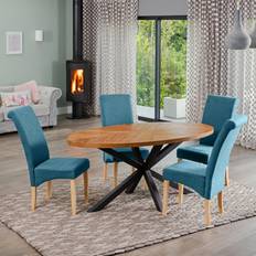 Turquoise Dining Sets Artemis Home Dosenna Oval Dining Set