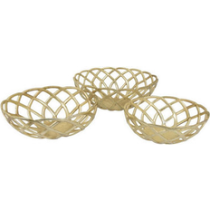 Iron Boxes & Baskets Benjara Lyna 18 Inch Modern 16.5 X Basket