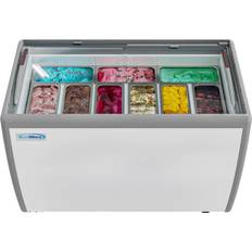 Transparent Cabinets KoolMore Commercial Gelato Dipping Storage Cabinet