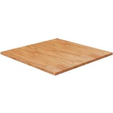 vidaXL 343032 Light Brown Bordplade 80x80cm