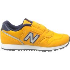 New Balance Kid's 373 Hook & Loop - Marigold/Pigment/Metallic Silver