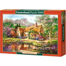 Jigsaw Puzzles Castorland Twilight at Woodgreen Pond 3000 Pieces