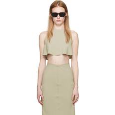 Ami Paris Linnen Ami Paris Lyxig Blus - Green