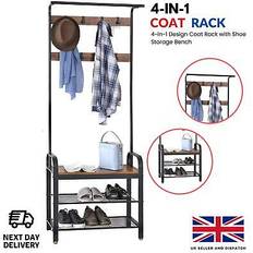 Large coat stand hall tree