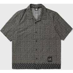 C.P. Company Camicie C.P. Company Popeline All Over Baja Print Shirt - Black