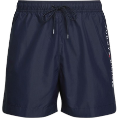 Tessuto Riciclato Costumi da Bagno Tommy Hilfiger Original Logo Mid Length Swim Shorts - Desert Sky