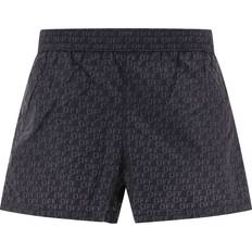 Off-White Swimming Trunks Off-White Logo Print Swimshorts