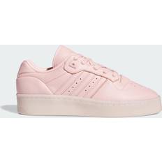 Adidas Pink Sport Shoes Adidas Rivalry Lux Low Shoes Sandy Pink Unisex