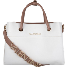 Oro/latón Bolsos de compras Valentino Bags Alexia Shopper Bag - White