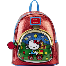 School Bags Loungefly Sanrio Hello Kitty 50th Metallic Mini Backpack - Red