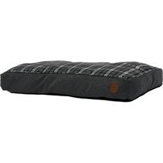 Pets Ancol Ancol Black Grey Tartan Dog Mattress Soft Comfortable Puppy Bed