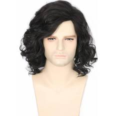 Film & TV Short Wigs LeMarnia Men's Jon Snow Short Curly Wig