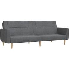 vidaXL 375784 Light Grey Sofa 220cm 2 personers